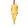 Tunique medicale Jaune poussin Pantalon elastique Jaune femme medical industrie nettoyage