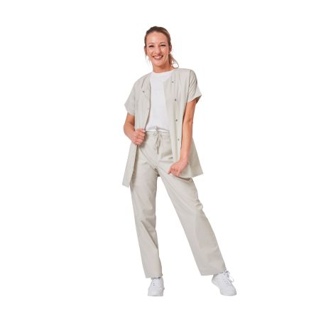 Tenue de travail femme Tunique de travail pantalon de travail Gris Medical esthetique Menage