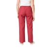 Ensemble médical femme bordeaux – tunique col rond et pantalon – vue 7