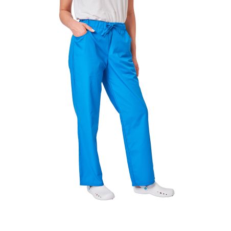 Ensemble medical blouse medicale bleu et pantalon medicale bleu