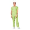 Tenue de travail infirmiere aise soignante Blouse medicale Lime et Pantlaon medicalevert Lime