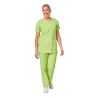 Tenue de travail infirmiere aise soignante Blouse medicale Lime et Pantlaon medicalevert Lime