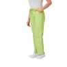 Ensemble médical femme vert pomme – tunique col rond et pantalon – vue 4