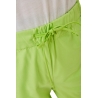 Ensemble médical femme vert pomme – tunique col rond et pantalon – vue 6