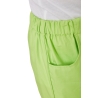 Ensemble médical femme vert pomme – tunique col rond et pantalon – vue 7