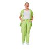 Tenue de travail infirmiere aise soignante Blouse medicale Lime et Pantlaon medicalevert Lime