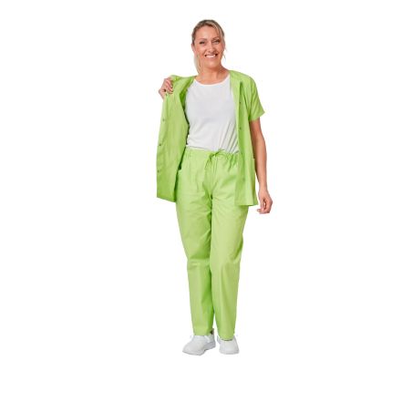 Tenue de travail infirmiere aise soignante Blouse medicale Lime et Pantlaon medicalevert Lime