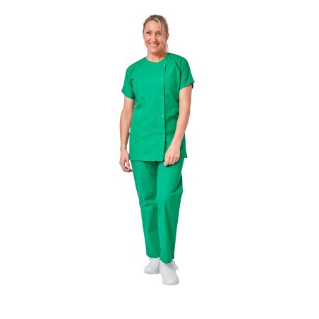 Ensemble vert bloc Tunique bloc verte et pantalon medical vert