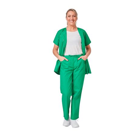 Ensemble vert bloc Tunique bloc verte et pantalon medical vert