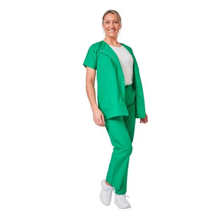 Ensemble vert bloc Tunique bloc verte et pantalon medical vert