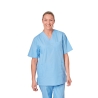 Blouse medical Homme Femme Col V couleur Ciel Infirmiere veterinaire ergo Kine