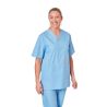 Blouse medical Homme Femme Col V couleur Ciel Infirmiere veterinaire ergo Kine