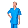 Blouse veterinaire kine tunique de bloc bleu majorel Homme Femme