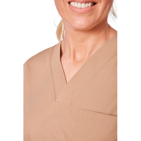 Tunique de travail femme beige Tunique eshetique SPA EHPAD Beige 