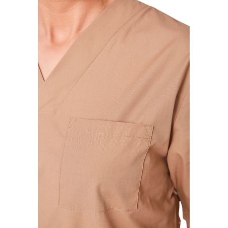 Tunique de travail femme beige Tunique eshetique SPA EHPAD Beige 