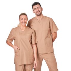 Tunique de travail femme beige Tunique eshetique SPA EHPAD Beige