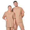 Tunique de travail femme beige Tunique eshetique SPA EHPAD Beige 