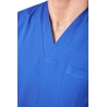 Tunique medical col v veterinaire Couleur bleu Bug Kine mariniere