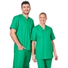 Tunique de bloc Verte Homme Femme Dentisite Vétérinaire Infirmière Medical