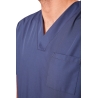 Blouse medical Marine Homme Femme Kine Infirmiere ergo pharmacien Vétérinaire