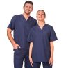 Blouse medical Marine Homme Femme Kine Infirmiere ergo pharmacien Vétérinaire