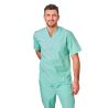 Tunique medical vert Nil Col 3 Homme femme infirmiere Hopital Clinique Dentisite