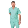 Tunique medical vert Nil Col 3 Homme femme infirmiere Hopital Clinique Dentisite