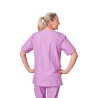 Blouse medicale Violet Tunique de travail Col V Homme Femme Kine dentisite veterinaire