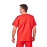 Tunique de travail Rouge Homme Femme Tunique estheticienne Blouse dentisite Blouse ergo Blouse kine