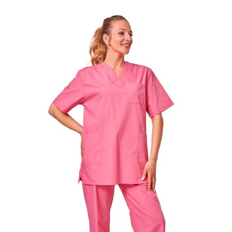 Blouse femme Fushia Strawberry Homme Femme Puericulture dentisite ergo