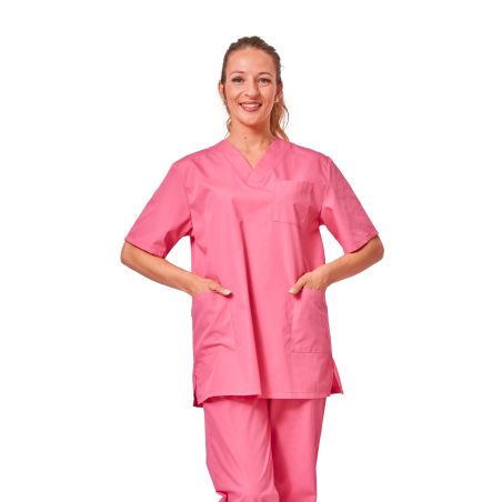 Blouse femme Fushia Strawberry Homme Femme Puericulture dentisite ergo