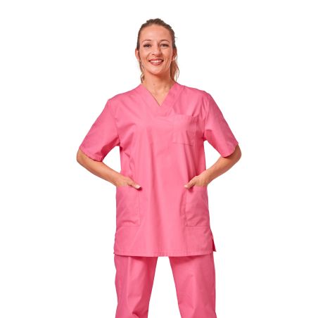 Blouse femme Fushia Strawberry Homme Femme Puericulture dentisite ergo