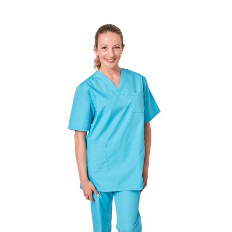 Tunique dentisite Tunique ero Tunique Kine Bleu turquoise Homme Femme