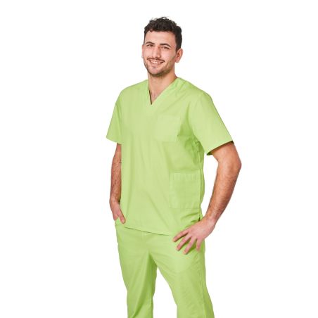 Tenue de travail medicale mixte Blouse et pantalon Vert apple