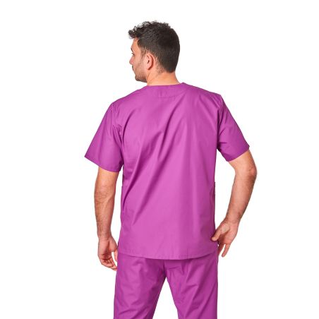 Ensemble Tunique medicale Pantalon medical violet fonce