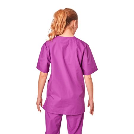 Ensemble Tunique medicale Pantalon medical violet fonce