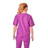 Ensemble Tunique medicale Pantalon medical violet fonce