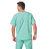 Tenue infirmiere vert nil blouse medical et pantalon de travail medical