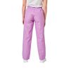 Ensemble médical unisexe lilas – tunique col V et pantalon – vue 9