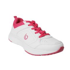 Basket de travail Femme blanche et Fushia