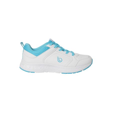 Basket Femme Blanche Fushia Ultra legere et confortable