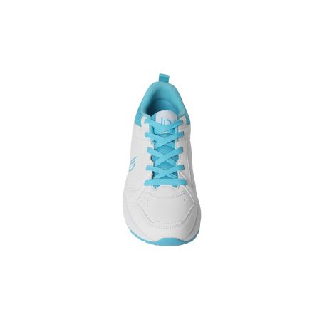 Basket Femme Blanche Fushia Ultra legere et confortable