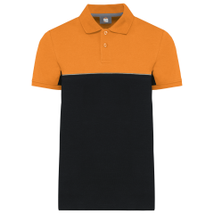 Polo MC Black / Orange