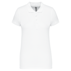 POLO MC FEMME WHITE