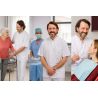 Tunique medicale homme col officier Blouse médicale Homme Blanche Tunique medicale homme col officier Blouse médicale Homme Blanche