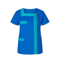 Tunique de travail Bleu et Turquoise personnel de service