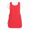 Tablier rose fuschia chasuble pressions Tablier rose fuschia chasuble pressions