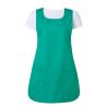 Tablier Vert forme chasuble fermeture pression