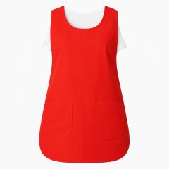 Tablier chasuble rouge