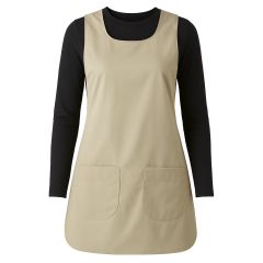 Blouse chasuble Beige Taille unique